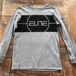 Long sleeve Nike Elite Dri-Fit T-shirt Sz L